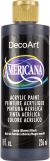 Americana Acrylic Paint 8oz Lamp Ebony Black