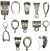 Jewelry Basics Metal Findings 13 Per Pkg Silver Mixed Bail Pack