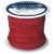 Realeather Crafts Suede Lace .125 inch X25yd Spool Red