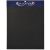 Realeather Crafts Leather Premium Trim Piece 8 Inch X11 Inch Black