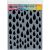 Dyan Reaveley s Dylusions Stencils 9 inch X12 inch Raindrops 1 Pack of 1 Piece