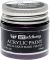 Finnabair Art Alchemy Acrylic Paint 1.7 Fluid Ounces Metallique Dark Velvet