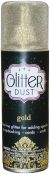 Glitter Dust Aerosol Spray 4.2oz Gold