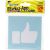 Sticky Notes 3 inch X3 inch 2 Per Pkg Apps Pastels