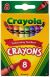 Crayola Crayons 8 Per Pkg