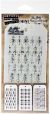 Tim Holtz Mini Layered Stencil Set 3Per PkgSet 32