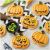 Candy Decorations 24 Per Pkg Green and Yellow Eyeballs