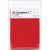 American Crafts A7 Cards with Envelopes 5.25 inch X7.25 inch 12 Per Pkg Rouge
