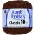 Aunt Lydias Classic Crochet Thread Size 10 Fudge Brown