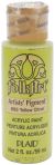 FolkArt Acrylic Paint 2oz Yellow Citron Artist Pigment