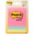 Post It Sticky Notes 3 inch X3 inch 3 Per Pkg Cape Town with 50 Sheets