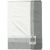 Dunroven House Striped McCleod Tea Towel 20 Inch X28 Inch White And Grey