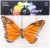 Butterfly W Per Wire 6 inch Orange Monarch