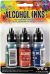 Tim Holtz Alcohol Ink .5oz 3 Per Pkg Rustic Lodge Bottle Terra Cotta Denim