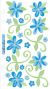Sticko Vellum Stickers Mini Romantic Flowers