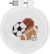 Janlynn/Kid Stitch Mini Counted Cross Stitch Kit 3 inch Round Play Ball 14 Count 