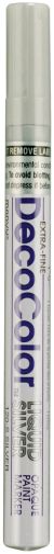 Decocolor Extra Fine Oil Based Opaque Paint Marker Open Stck Silver