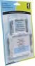 Inkadinkado Clear On Clear Acrylic Blocks 2 Per Pkg Small 2.25 Inch X1.75 Inch Medium 3.5 Inch X2.5 Inch