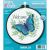 Dimensions/Learn A Craft Counted Cross Stitch Kit 6 inch Round Welcome Butterfly 14 Count 