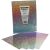 Self Adhesive Specialty Paper 8.5 inch X11 inch 5 Per Pkg Silver Holographic