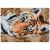 Dimensions Gold Petite Counted Cross Stitch Kit 7 inch X5 inch Beguiling Tiger 18 Count 