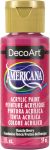 Americana Acrylic Paint 2oz Razzle Berry Semi Opaque