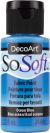 SoSoft Fabric Acrylic Paint 1oz Ocean Blue