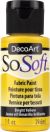 Sosoft Fabric Acrylic Paint 1Oz Bright Yellow