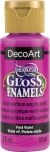 Americana Gloss Enamels Acrylic Paint 2oz Vivid Violet