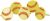 Eyelet Outlet Shape Brads 12 Per Pkg Softballs