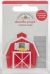 Doodlebug Doodle Pops 3D Stickers Red Barn