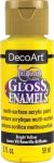 Americana Gloss Enamels Acrylic Paint 2oz Bright Yellow