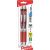 Pentel EnerGel RTX Retractable Liquid Gel Pen .7mm 2 Per Pkg Red