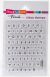 Stampendous Perfectly Clear Stamps Tiny Alphabet