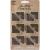 Idea Ology Metal Ornate Corners 1 inch 12 Per Pkg Antique Nickel Brass and Copper