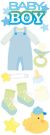 Touch Of Jolee s Dimensional Stickers Baby Boy