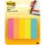 Post It Page Markers .5 Inch X1.75 Inch 5 Per Pkg Assorted