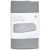 Silhouette Portrait Canvas Dust Cover Gray
