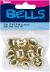 Jingle Bells .75 Inch 10 Per Pkg Gold