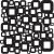 Crafters Workshop Template 12 Inch X12 Inch Retro Squares
