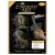 Foil Engraving Art Kit Value Pack 8.75 inch X11.5 inch Gold Rhinoceros Giraffe and Elephant