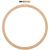 Frank A. Edmunds Wood Embroidery Hoop with Round Edges 4 inch Natural