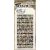 Tim Holtz Layered Stencil 4.125 inch X8.5 inch Concerto