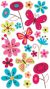 Sticko Stickers Glitter Butterfly Garden