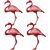 Eyelet Outlet Shape Brads 12 Per Pkg Flamingo