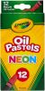 Crayola Oil Pastels 12 Per Pkg