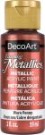 DecoArt Dazzling Metallics Acrylic Paint 2oz Worn Penny