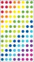 Sticko Dimensional Stickers Dots Brights