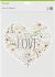 Cricut Iron On Designs 8.5 Inch X12 Inch Love Heart Large