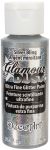 DecoArt Glamour Dust Glitter Paint 2oz Silver Bling